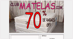 Desktop Screenshot of entrepotmatelas.com